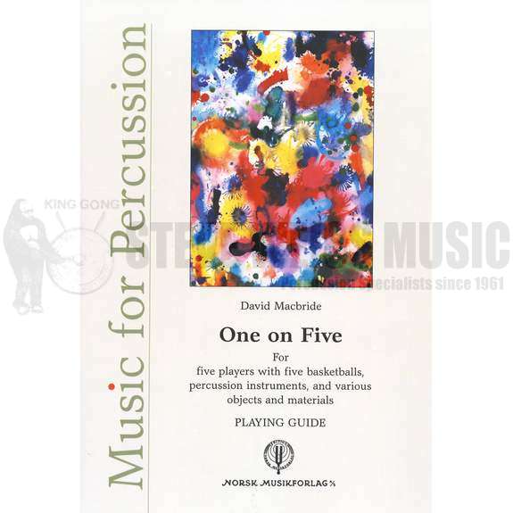 Macbride-One on Five (performance instructions)- Basketballs/other objects and materials