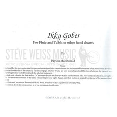 MacDonald-Ikky Gober (S)-Tabla/FL OS