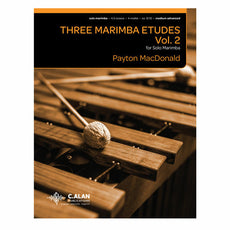 MacDonald-Three Marimba Etudes vol. 2-M