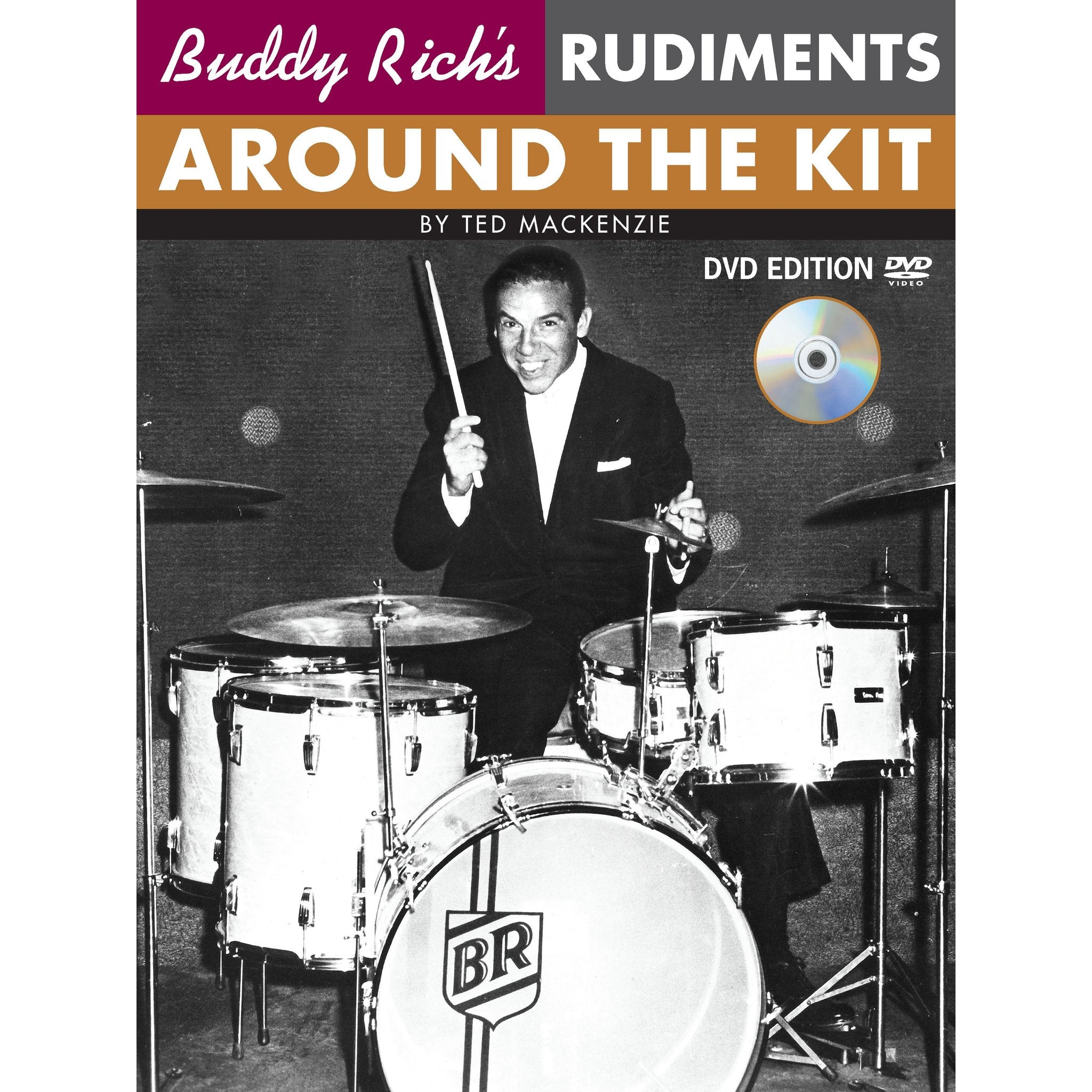 Mackenzie-Buddy Rich's Rudiments Around the Kit (DVD)