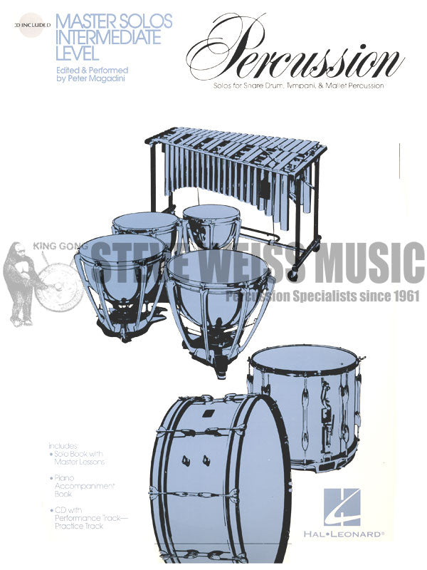 Magadini-Master Solos Intermediate Level (CD)