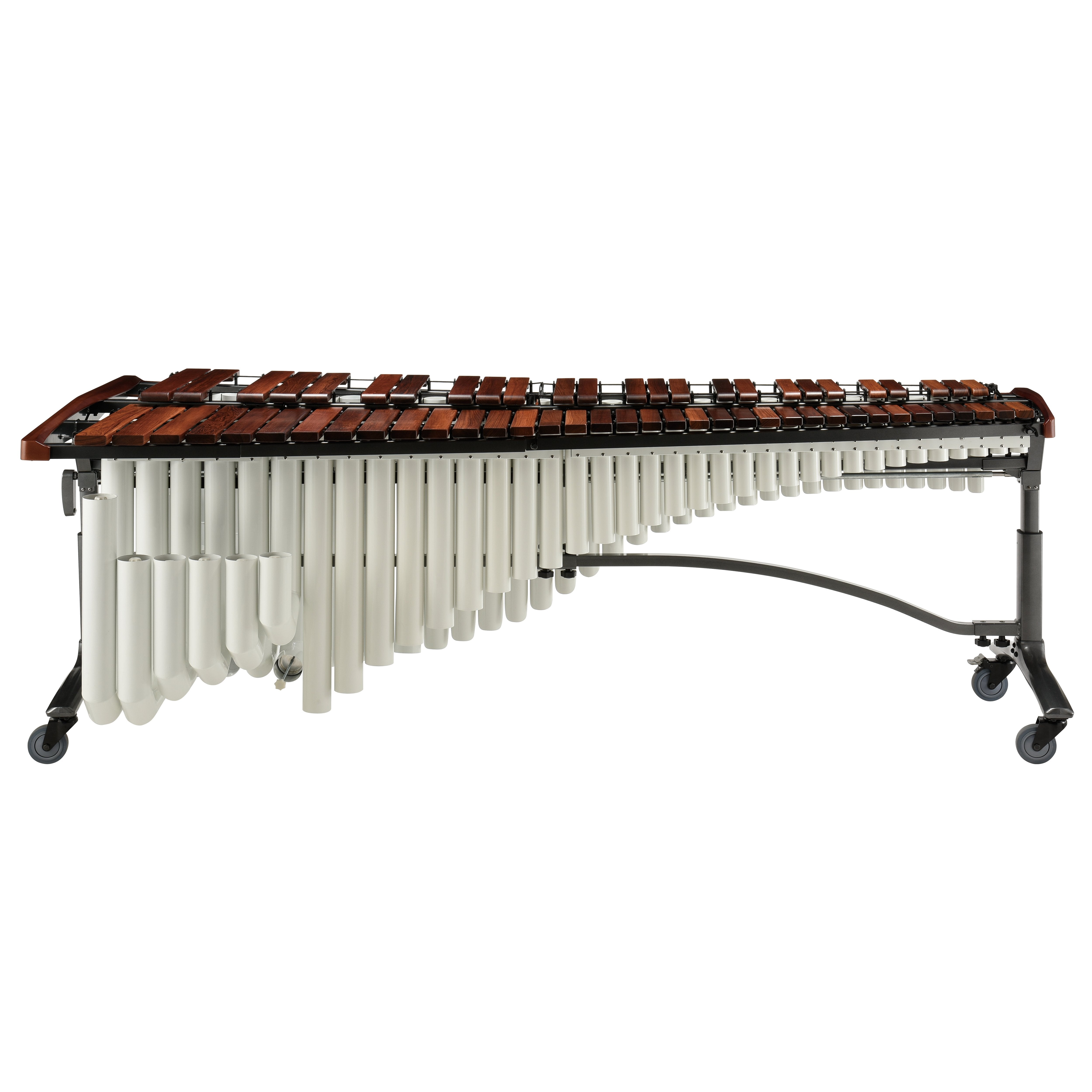Majestic Reflection Series 5.0 Octave Rosewood Marimba - White Resonators - Image 3