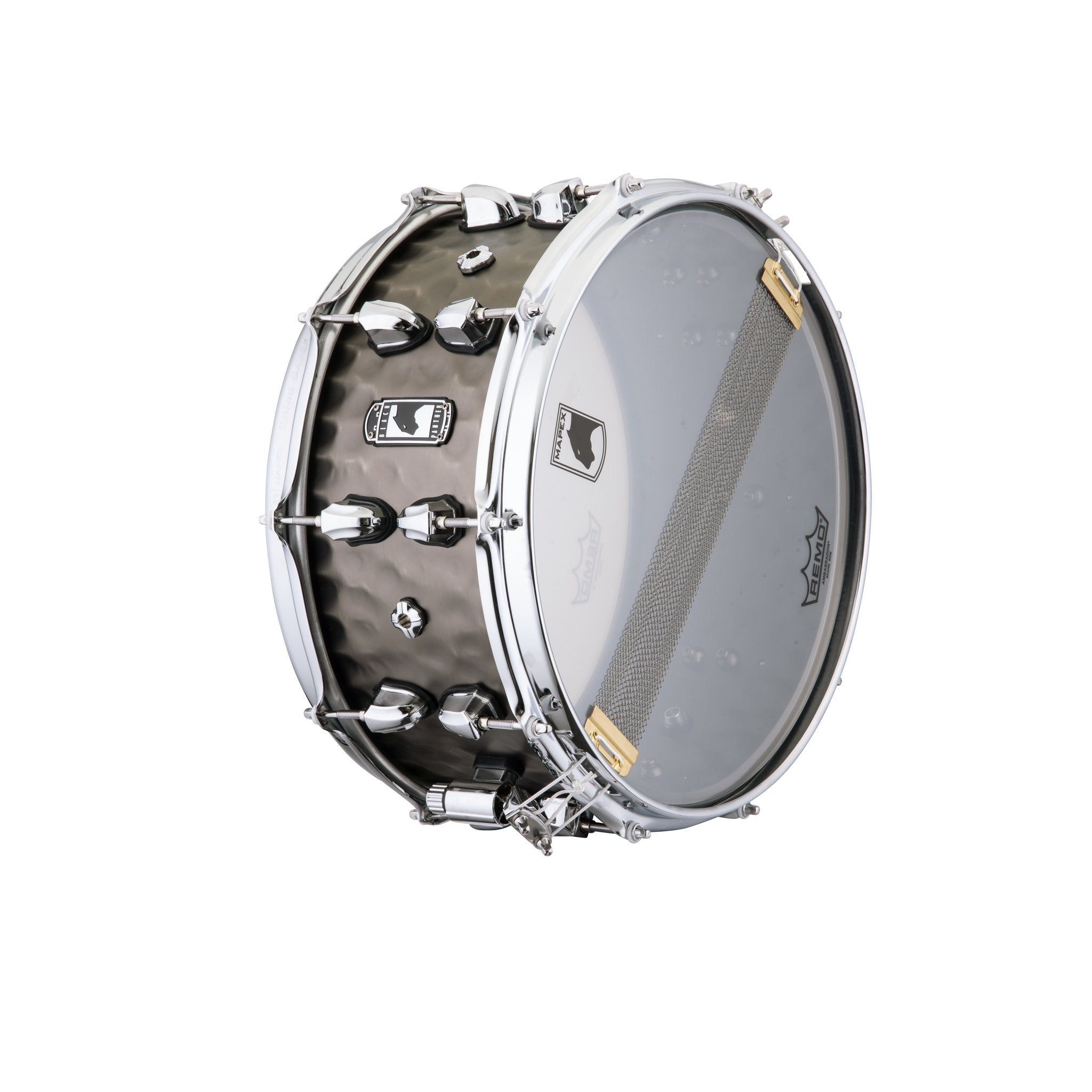 Mapex Black Panther Persuader Brass Snare Drum - 14x6.5 - Image 3