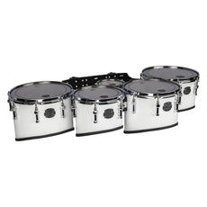 Mapex Quantum Mark II Classic Cut Quint Marching Tenor Set - 6"/10"/12"/13"/14" - Snow White - Image 1
