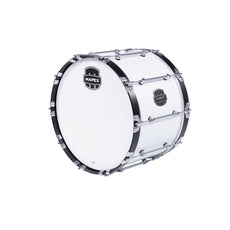 Mapex Quantum Mark II Marching Bass Drum - 22" x 14" - Gloss White
