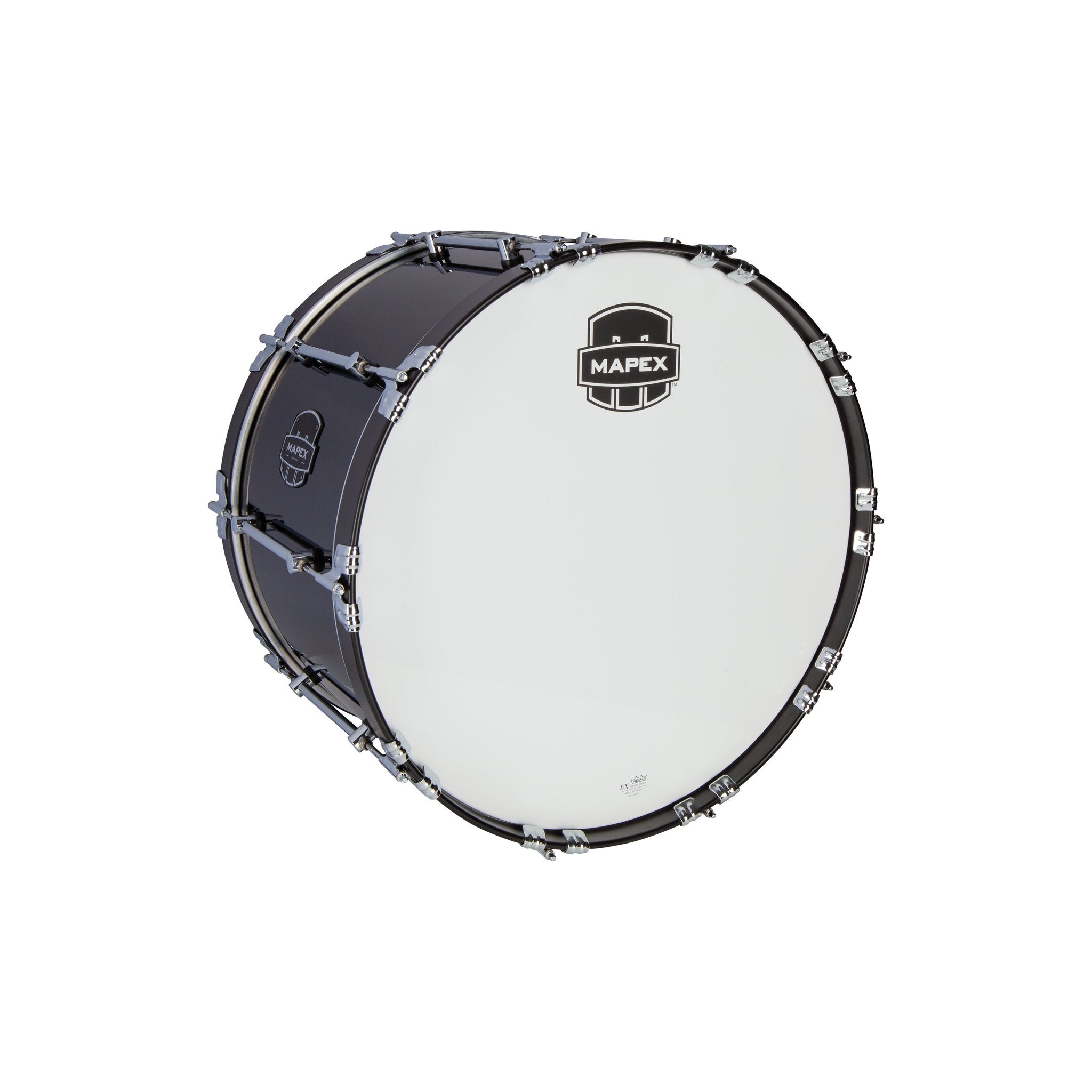 Mapex Quantum Mark II Marching Bass Drum - 24" x 14" - Black QCMB2414-DK