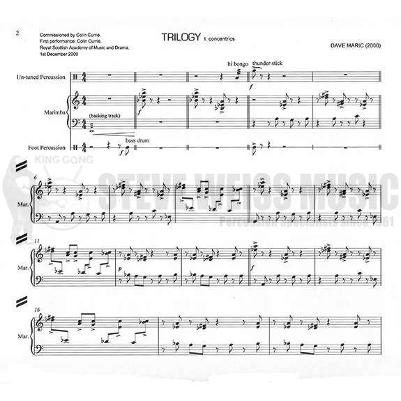Maric-Trilogy (SCD)-V/M/Cro./P/CD