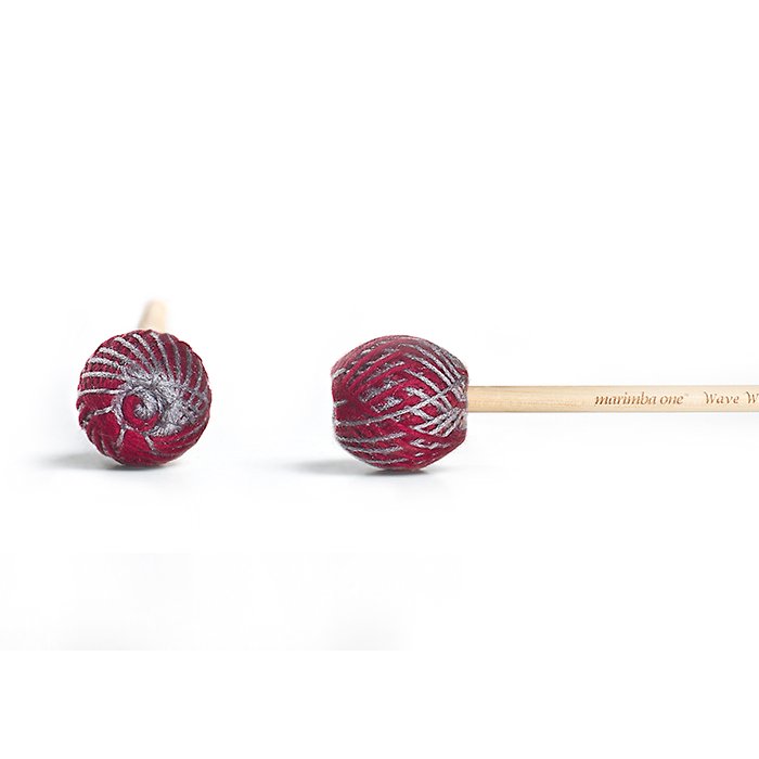 Marimba One Wave Wrap WWXR2 Medium Hard Rattan Mallets M1