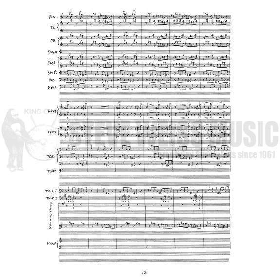 Mayuzumi-Concerto for Percussion and Wind Orchestra(S)-P/8T/X/V-