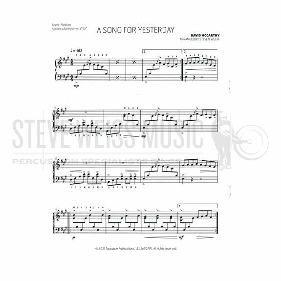 McCarthy-A Song for Yesterday arr. Wulff-M