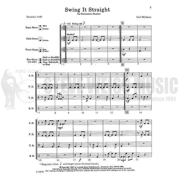McClaren-Swing It Straight (SP)-P/B