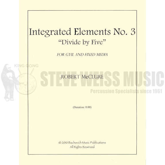 McClure-Integrated Elements No. 3 (SCD)-Gyil/(Online Audio Access)