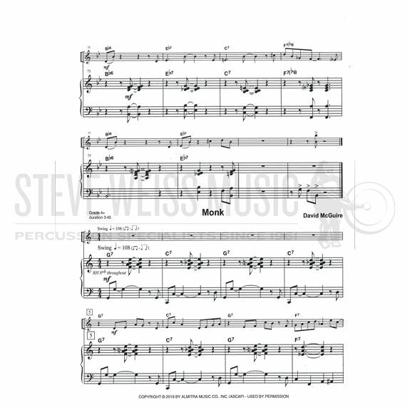 McGuire-Jazz Solos for Mallets (SP)-Mall. inst./PN