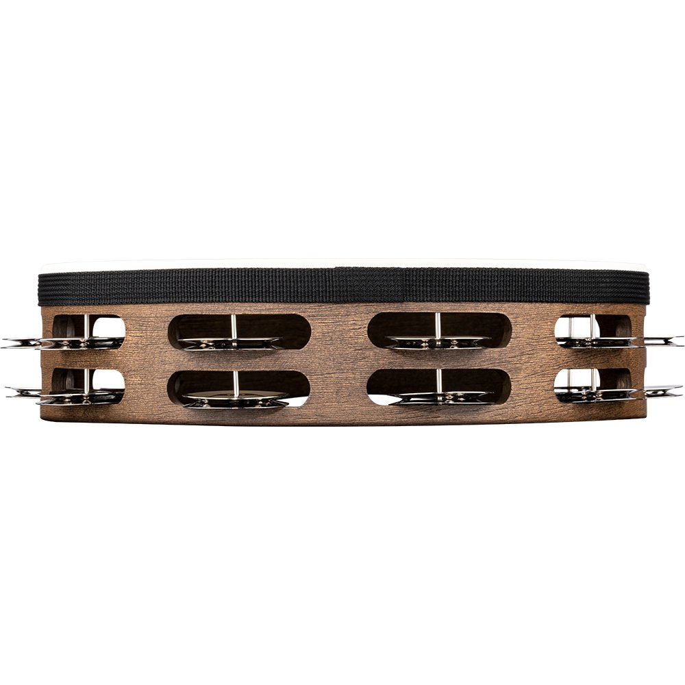 Meinl 10" Traditional Double Row Tambourine - Steel Jingles - Image 5