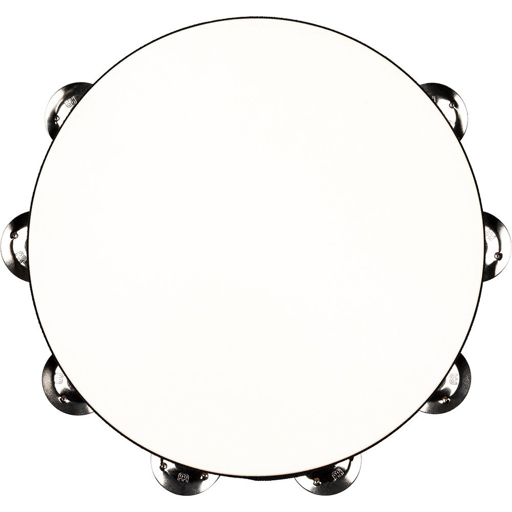 Meinl 10" Traditional Double Row Tambourine - Steel Jingles - Image 6