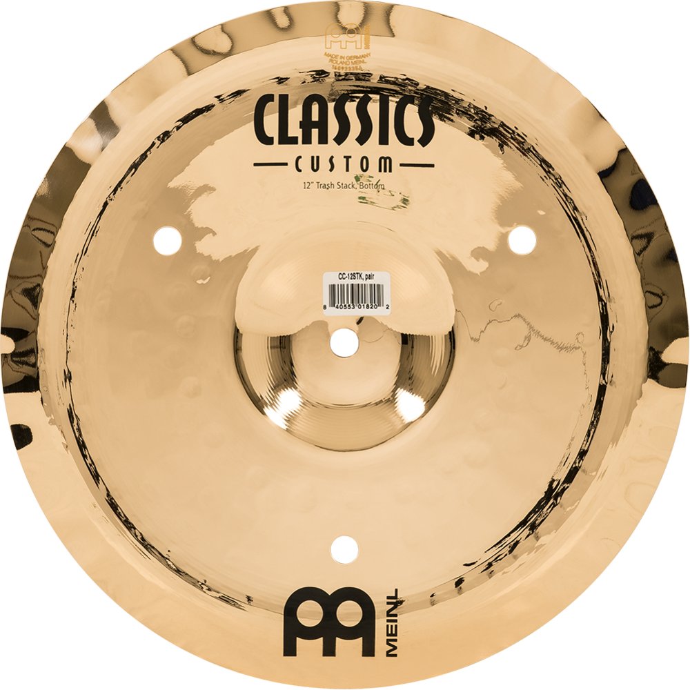 Meinl 12" Classics Custom Trash Stack Cymbal Stack - Image 7