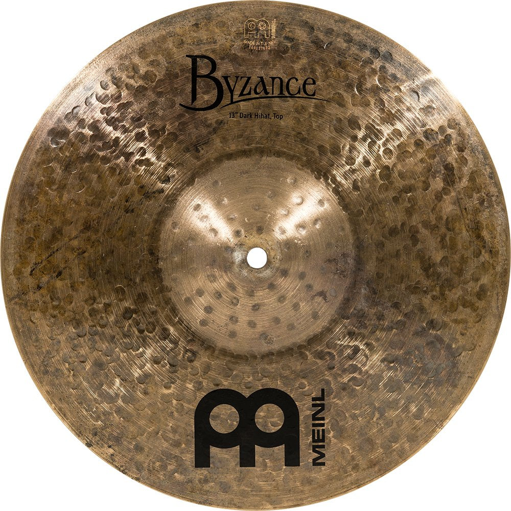 Meinl 13" Byzance Dark Hi-Hat Cymbals - Image 4