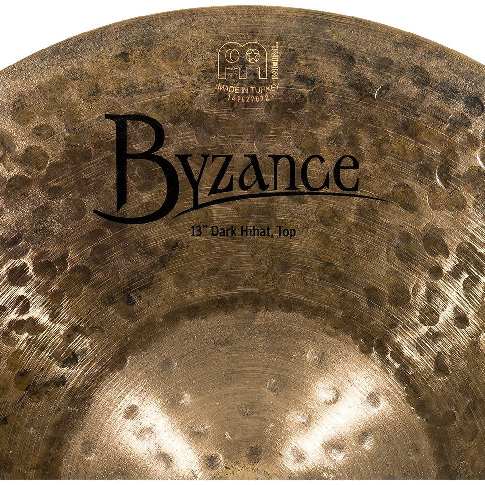 Meinl 13" Byzance Dark Hi-Hat Cymbals - Image 6