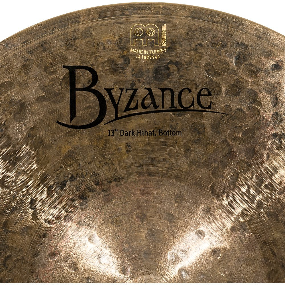 Meinl 13" Byzance Dark Hi-Hat Cymbals - Image 9