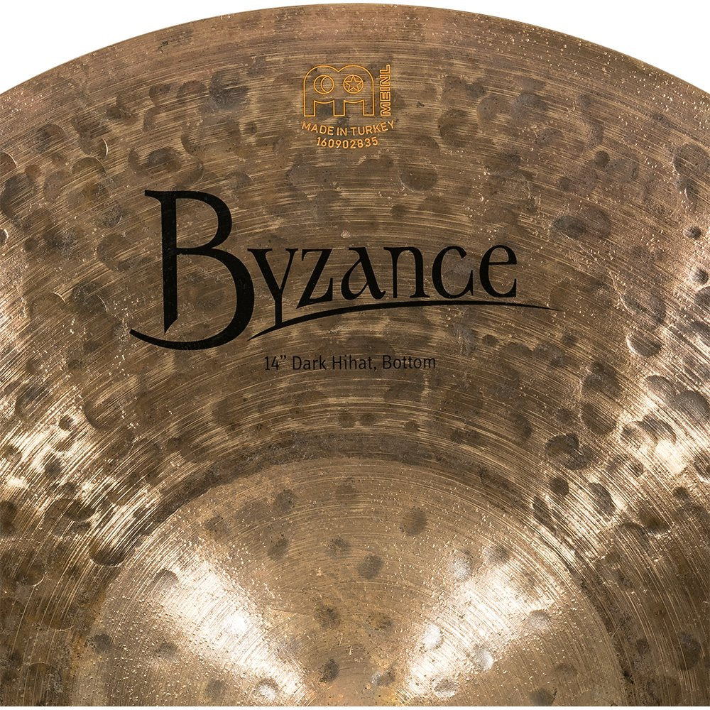 Meinl 14" Byzance Dark Hi-Hat Cymbals - Image 9