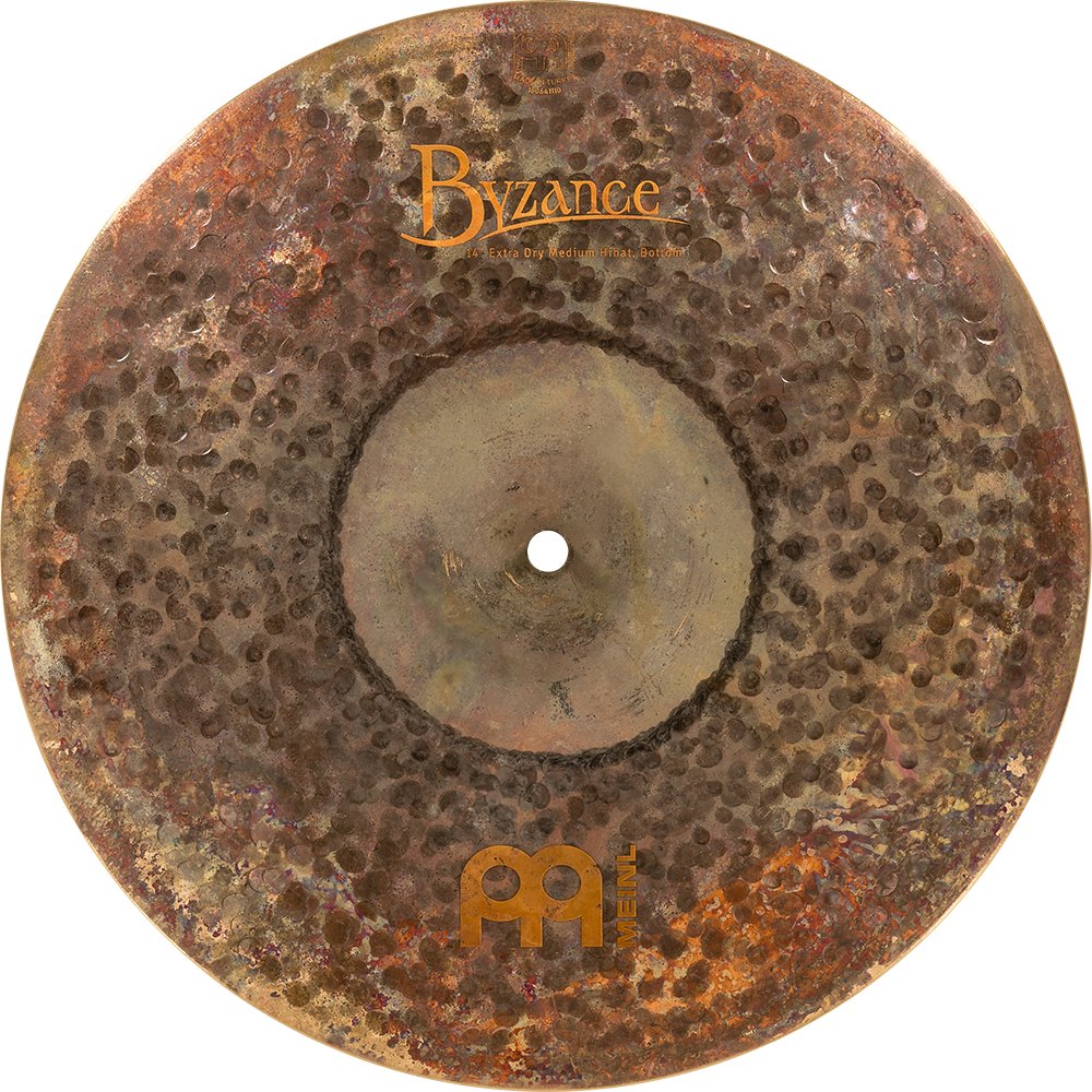 Meinl 14" Byzance Extra Dry Medium Hi-Hat Cymbals - Image 7