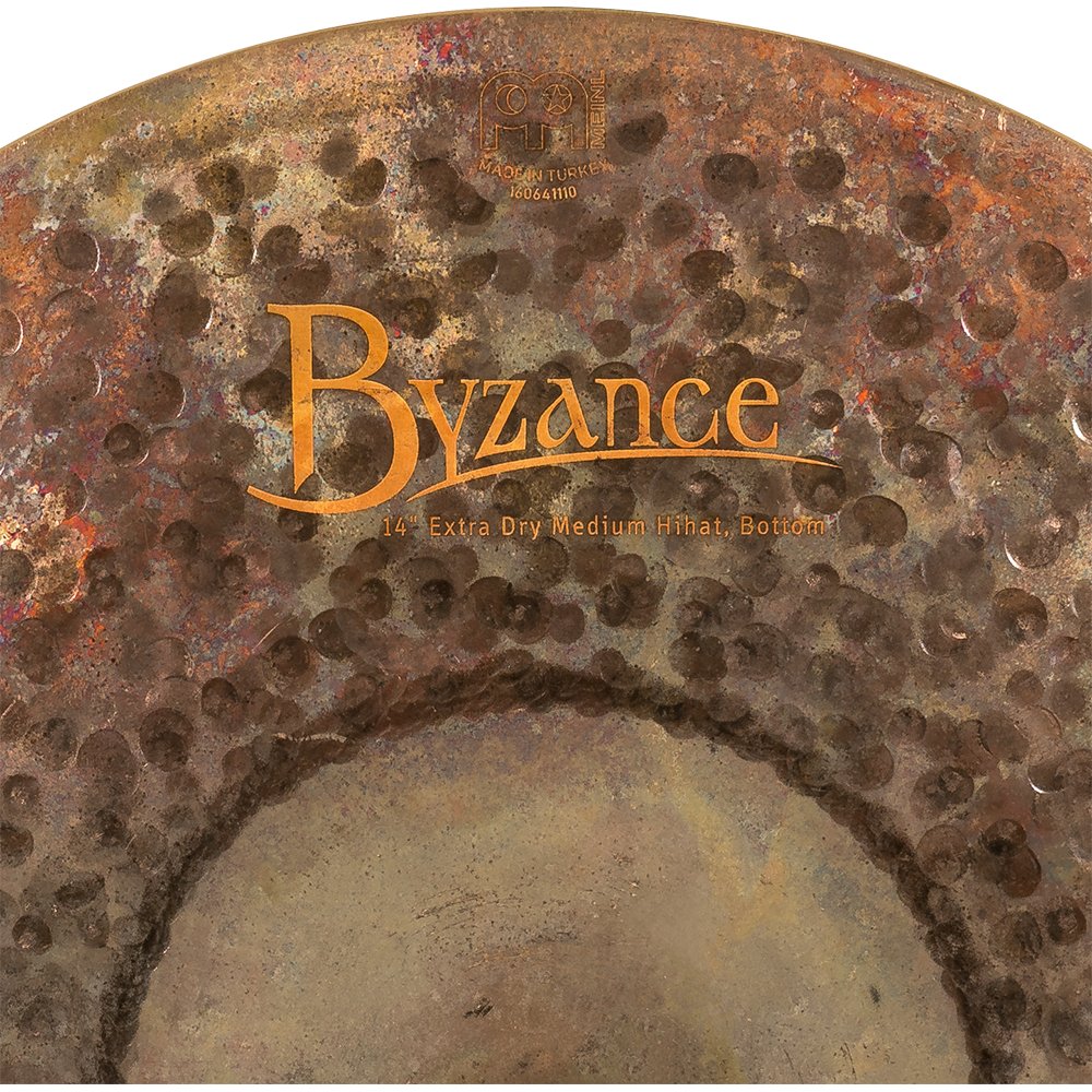 Meinl 14" Byzance Extra Dry Medium Hi-Hat Cymbals - Image 9