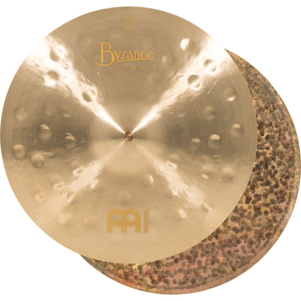 Meinl 14" Byzance Jazz Thin Hi-Hat Cymbals - Image 10