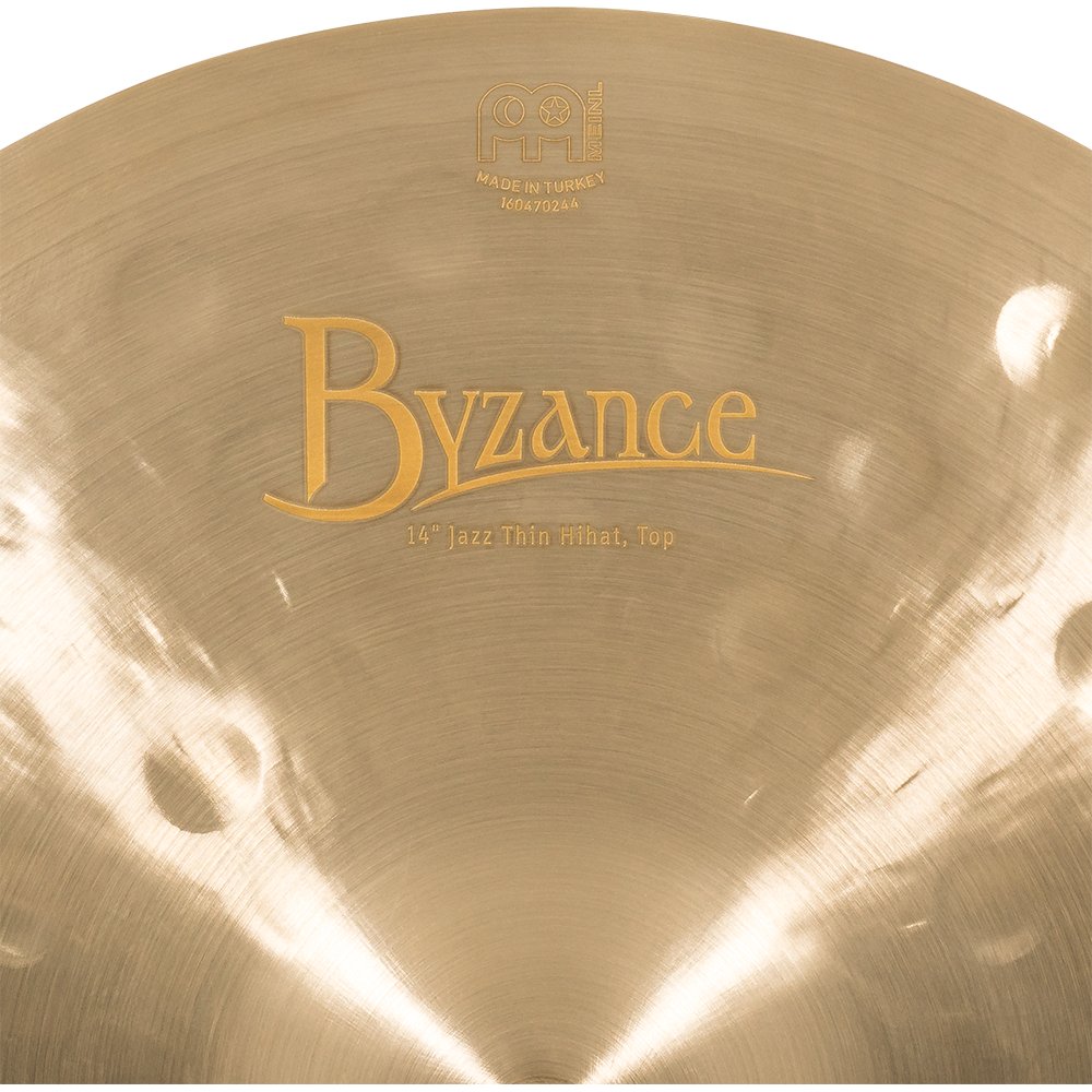 Meinl 14" Byzance Jazz Thin Hi-Hat Cymbals - Image 6