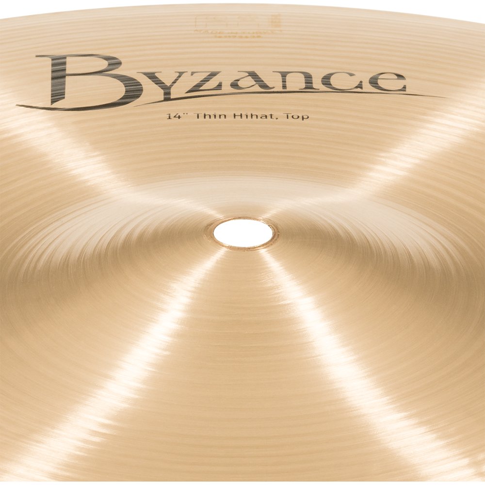 Meinl 14" Byzance Traditional Thin Hi-Hat Cymbals - Image 3