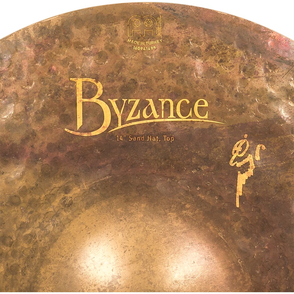 Meinl 14" Byzance Vintage Sand Hi-Hat Cymbals - Image 6
