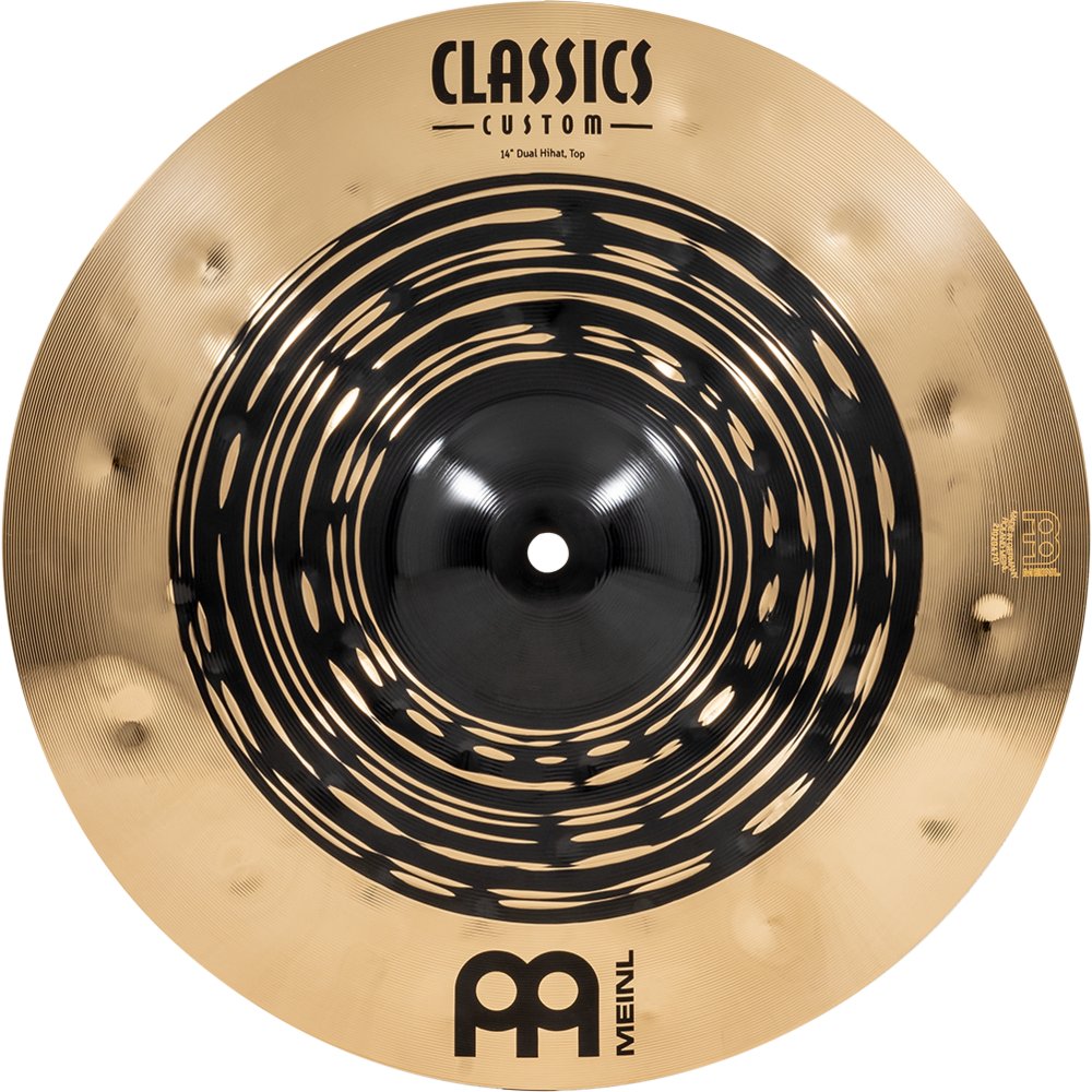 Meinl 14" Classics Custom Dual Hi-Hat Cymbals - Image 4