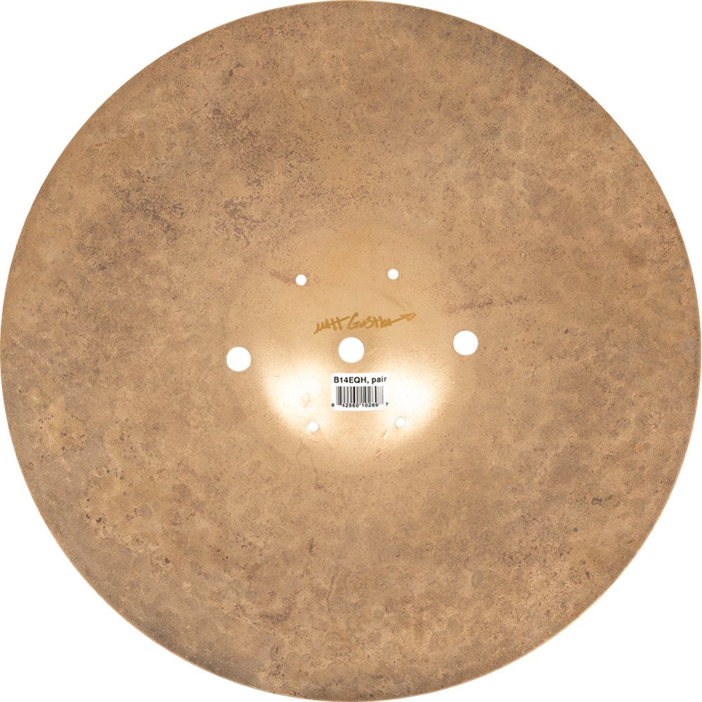 Meinl 14" Matt Garstka Equilibrium Hi-Hat Cymbals - Image 8