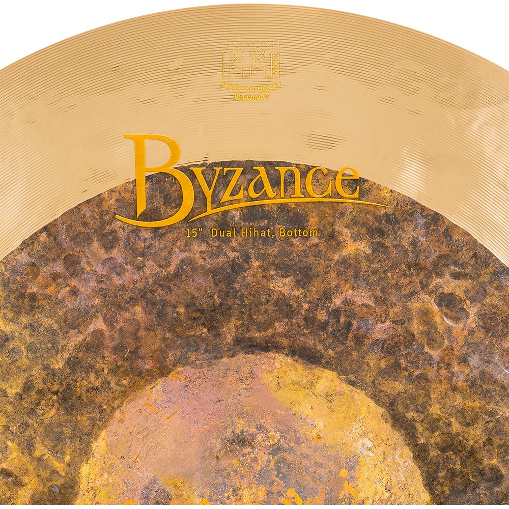 Meinl 15" Byzance Dual Hi-Hat Cymbals - Image 9