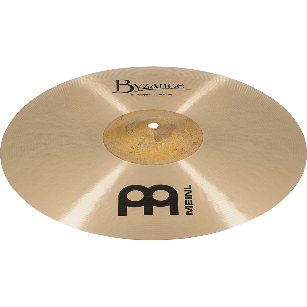 Meinl 15" Byzance Traditional Polyphonic Hi-Hat Cymbals - Image 4