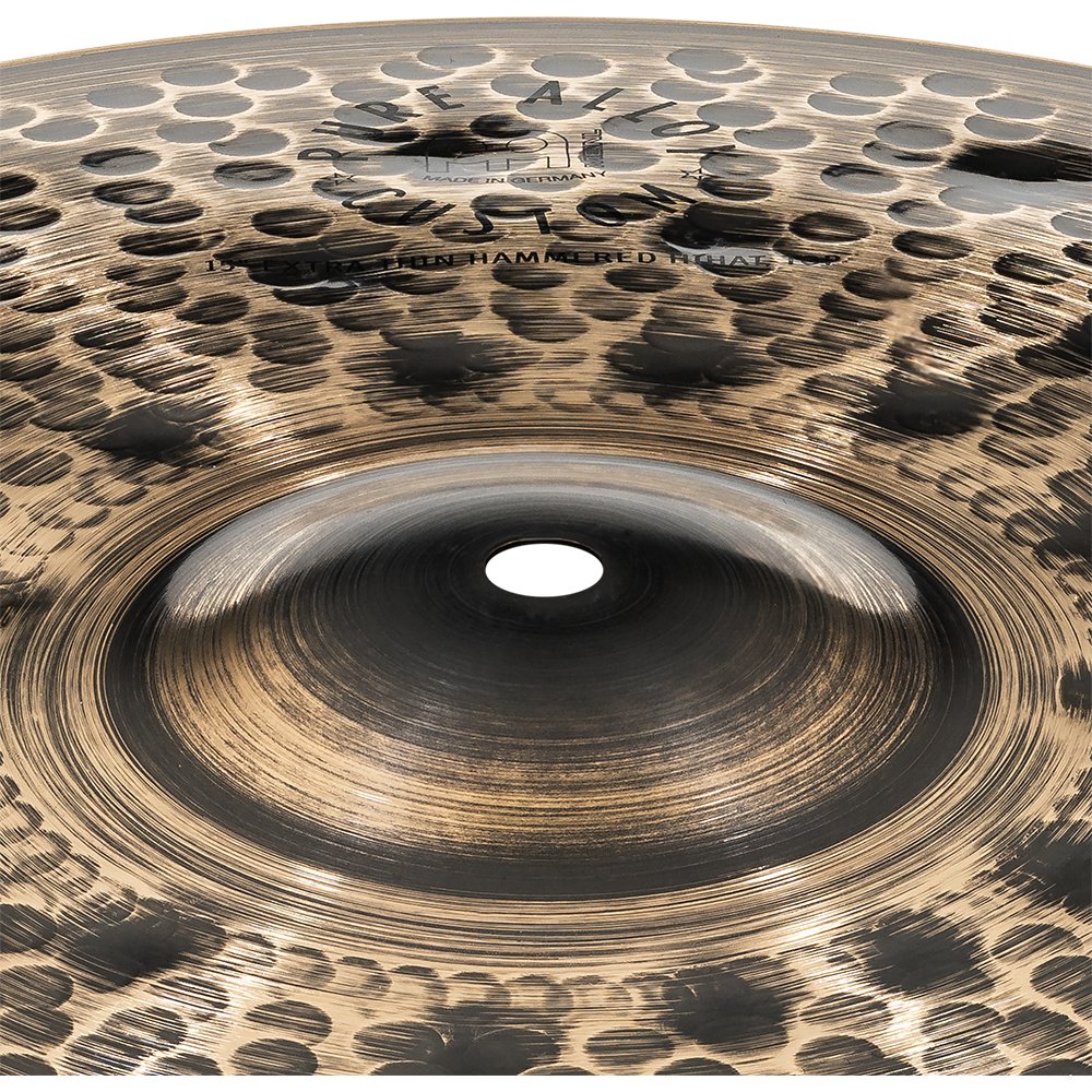 Meinl 15" Pure Alloy Custom Extra Thin Hammered Hi-Hat Cymbals - Image 3