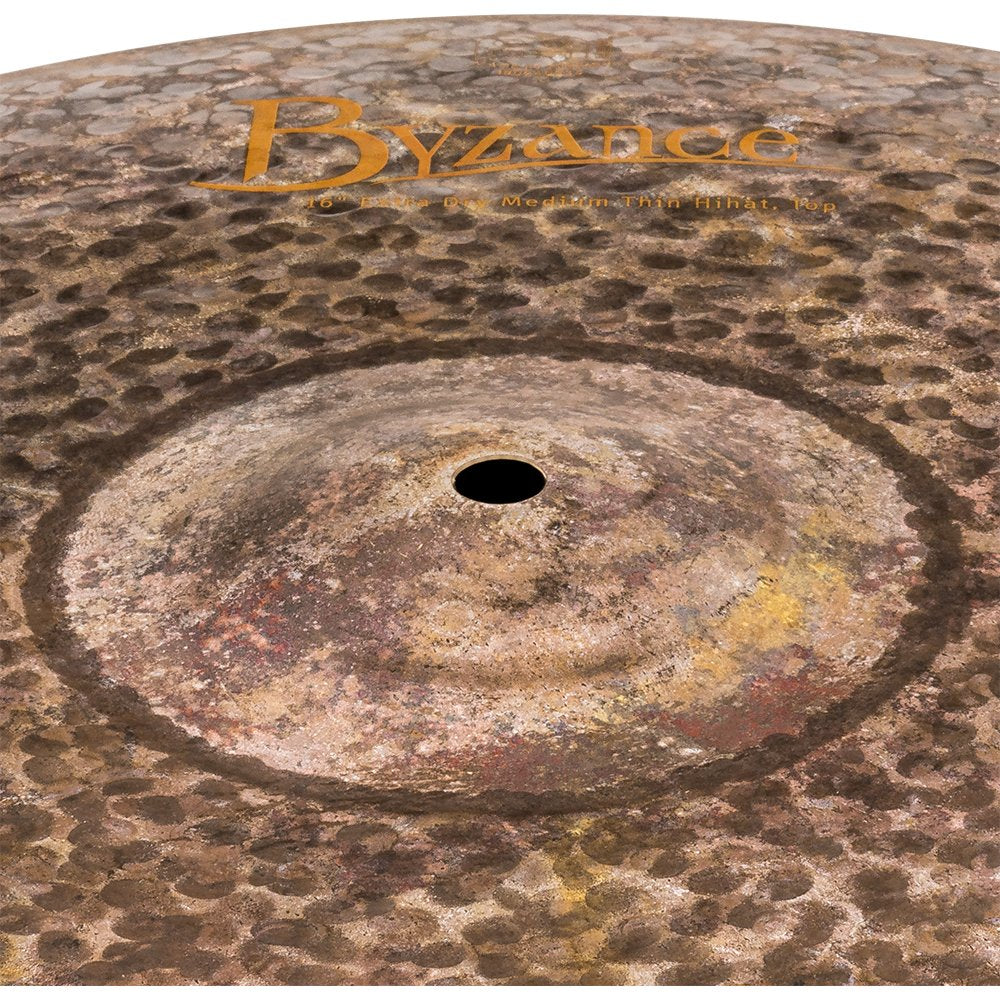 Meinl 16" Byzance Extra Dry Medium Thin Hi-Hat Cymbals - Image 3