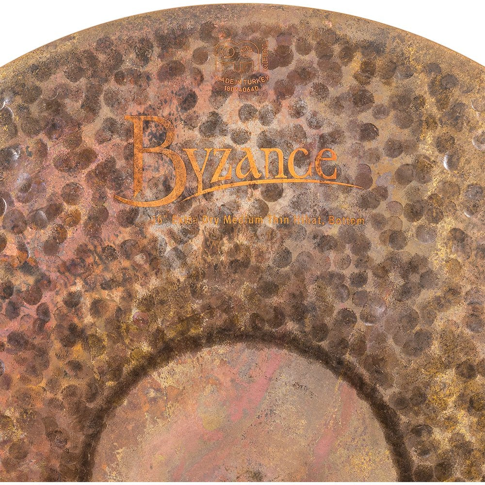 Meinl 16" Byzance Extra Dry Medium Thin Hi-Hat Cymbals - Image 9