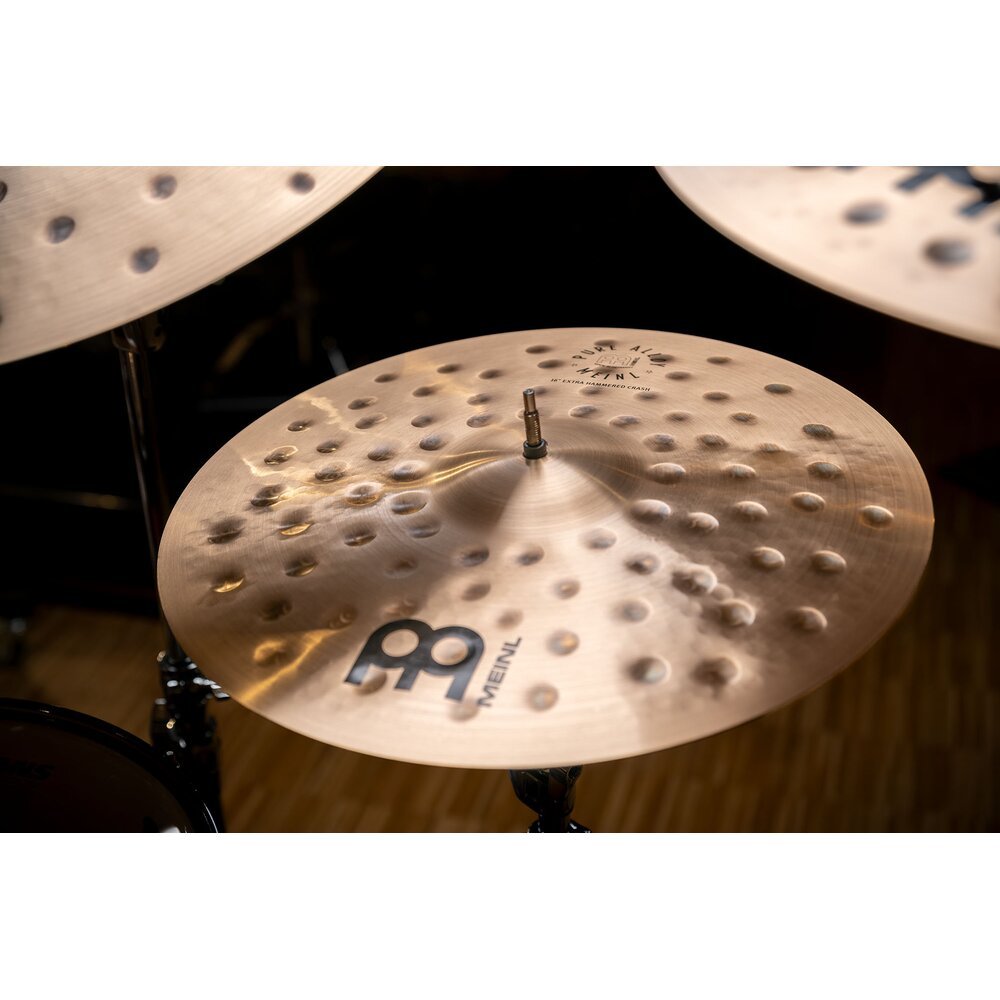 Meinl 16" Pure Alloy Extra Hammered Crash Cymbal - Image 6