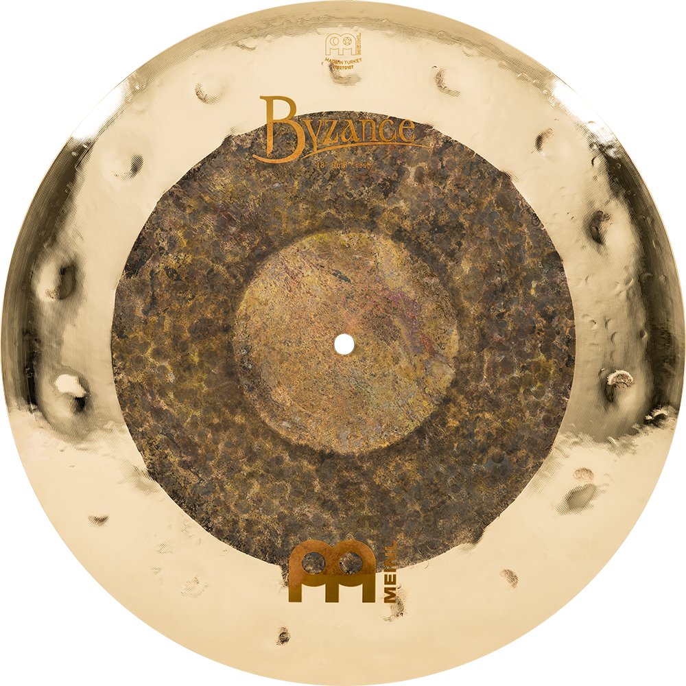 Meinl 18" Byzance Extra Dry Dual Crash Cymbal - Image 6