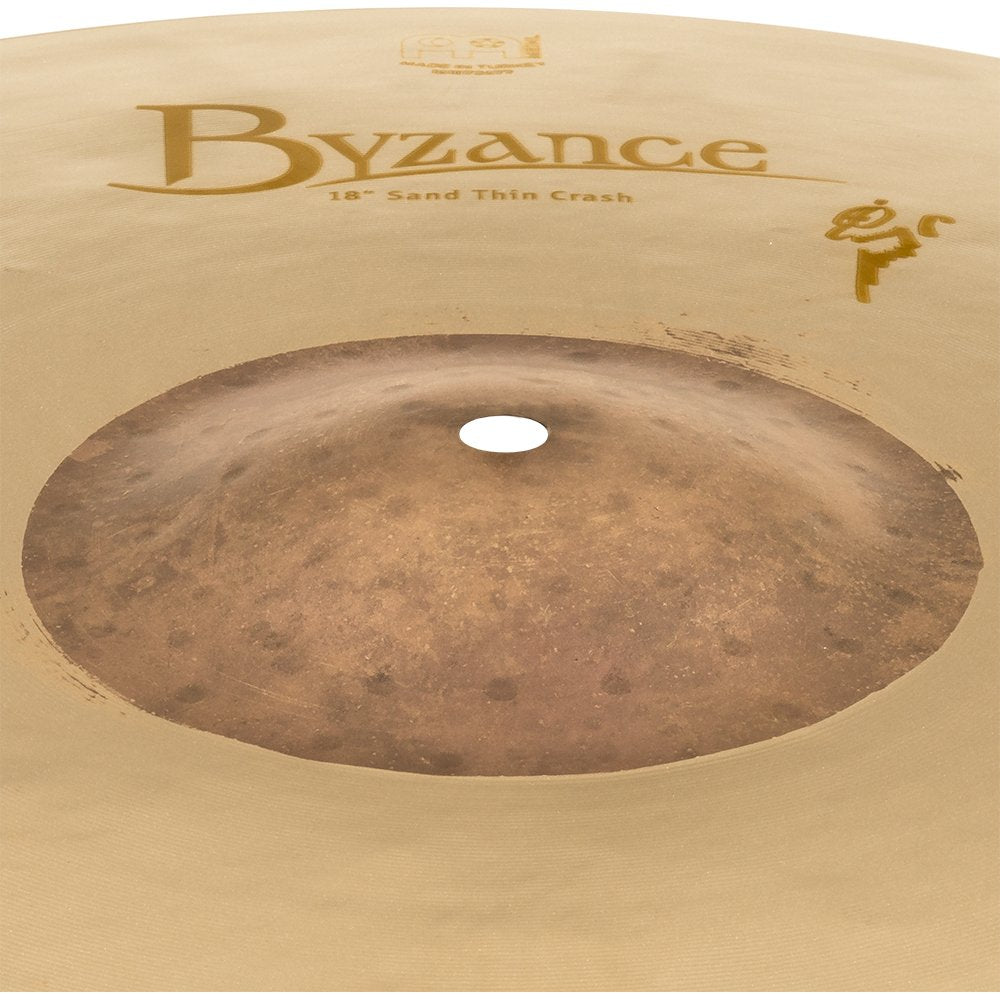 Meinl 18" Byzance Vintage Sand Thin Crash Cymbal - Image 3