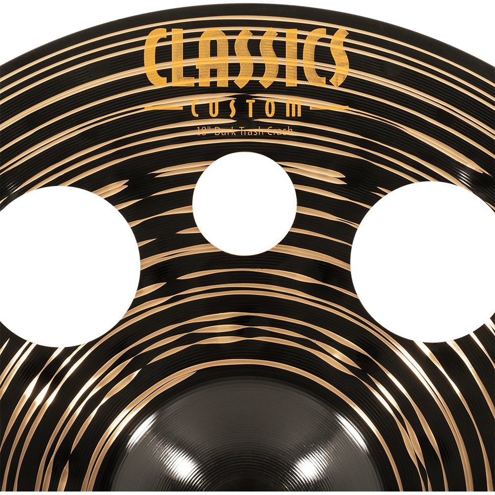 Meinl 18" Classics Custom Dark Trash Crash Cymbal - Image 5