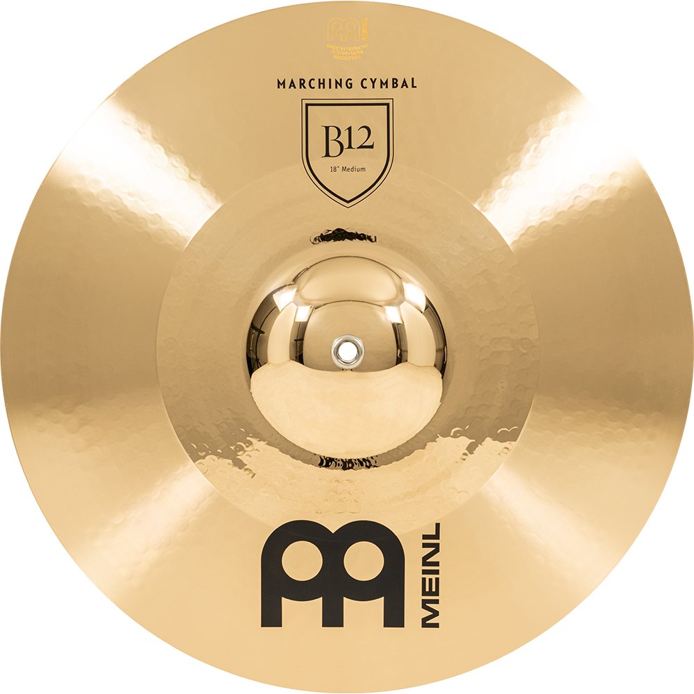 Meinl 18" Marching B12 Cymbals Pair - Image 4