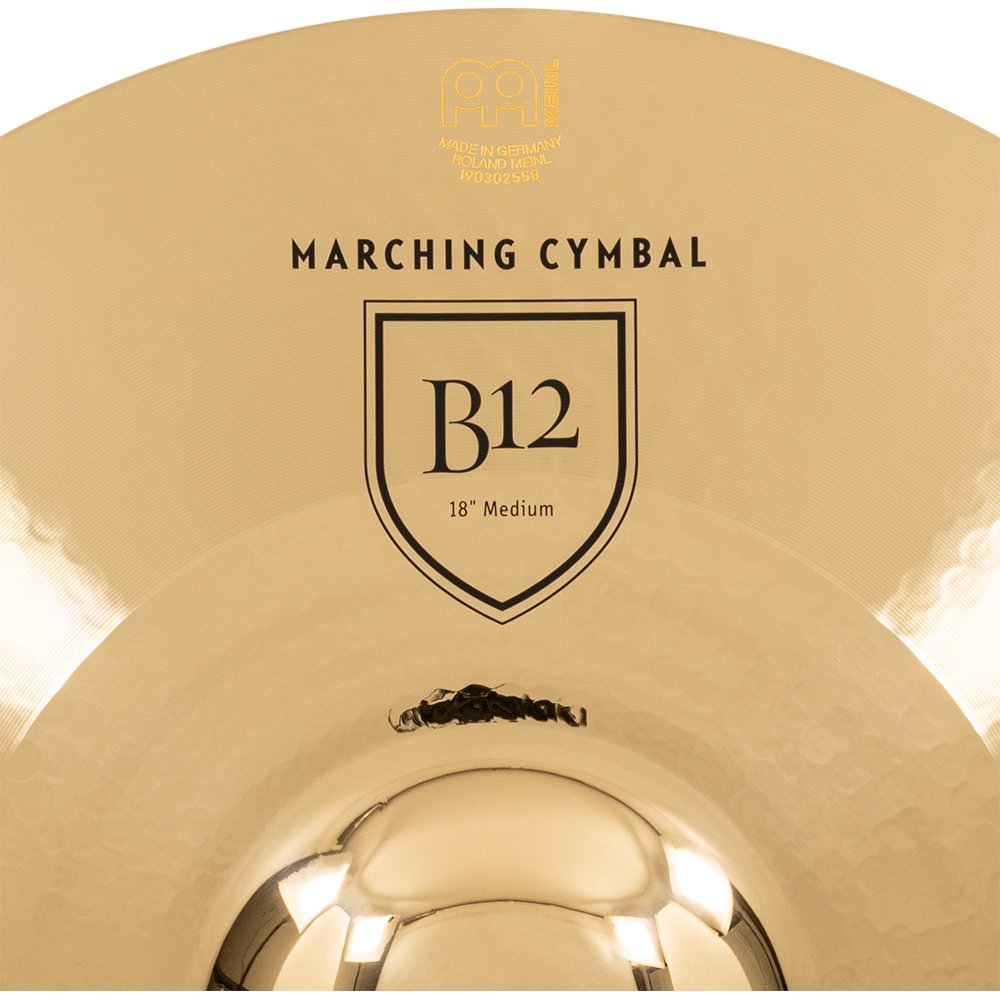 Meinl 18" Marching B12 Cymbals Pair - Image 6