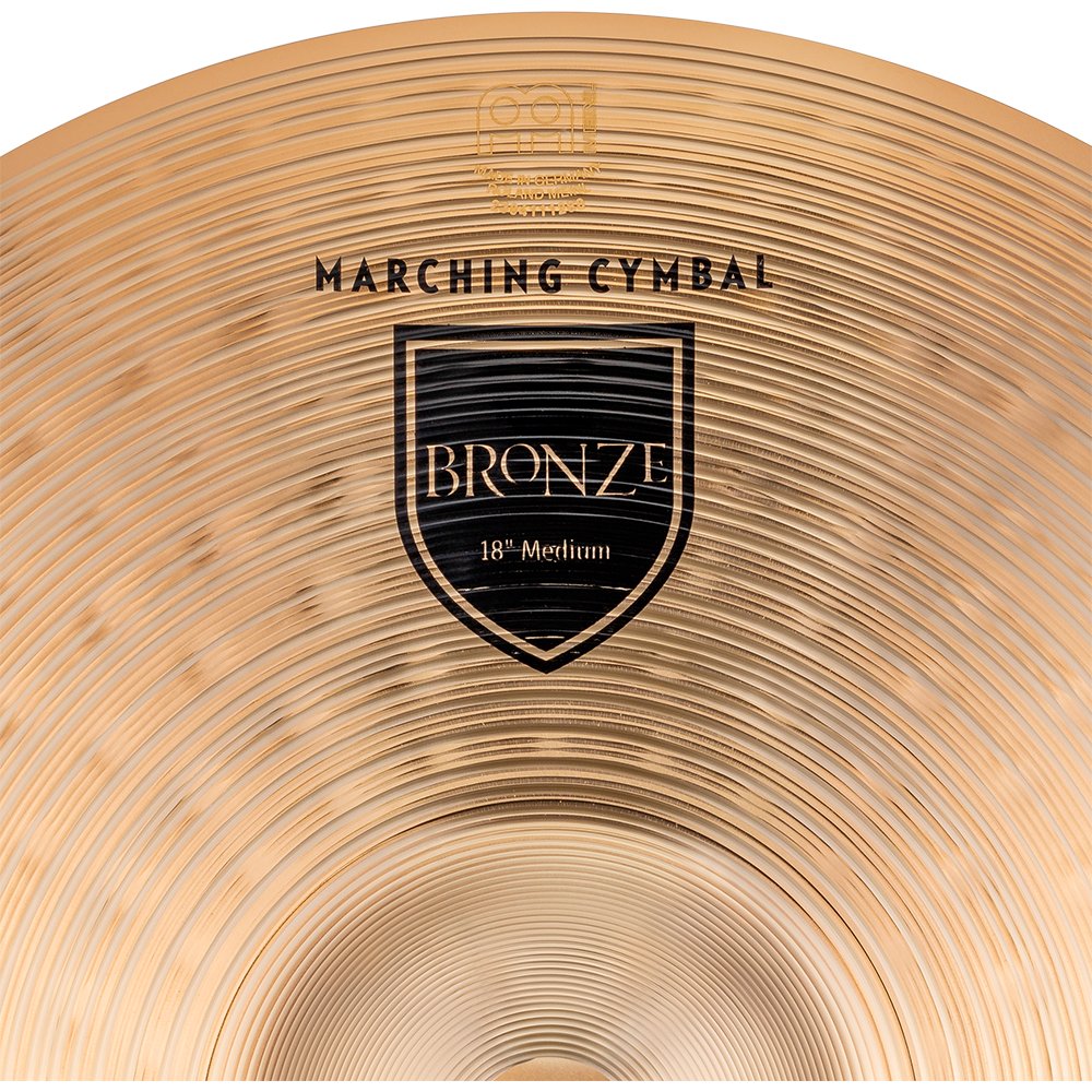 Meinl 18" Marching Bronze Cymbals (Pair) - Image 3