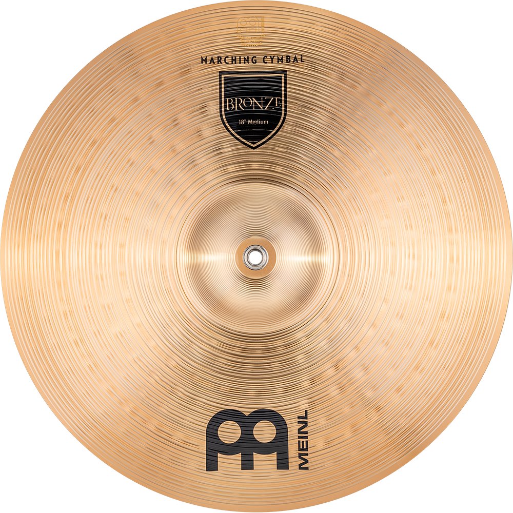 Meinl 18" Marching Bronze Cymbals (Pair) - Image 7