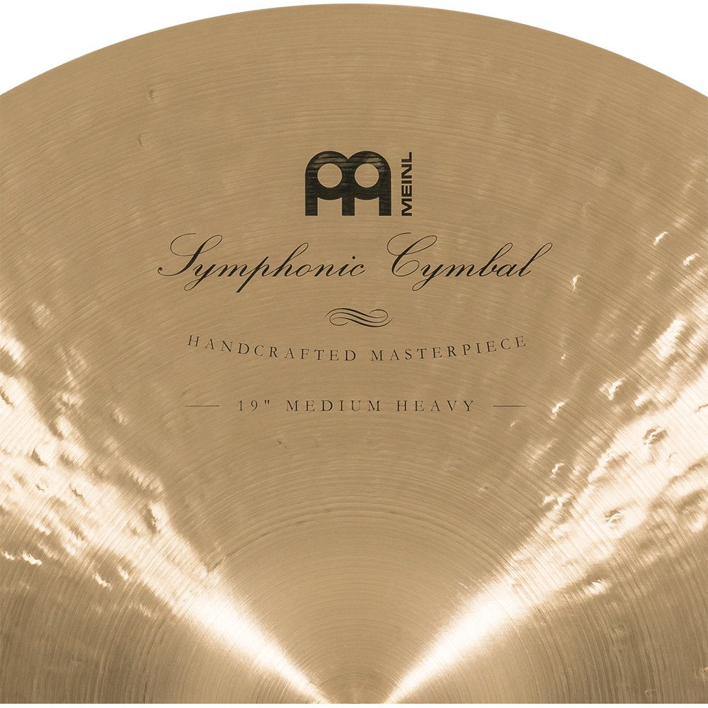 Meinl 19" Symphonic Medium Heavy Cymbal Pair - Image 6