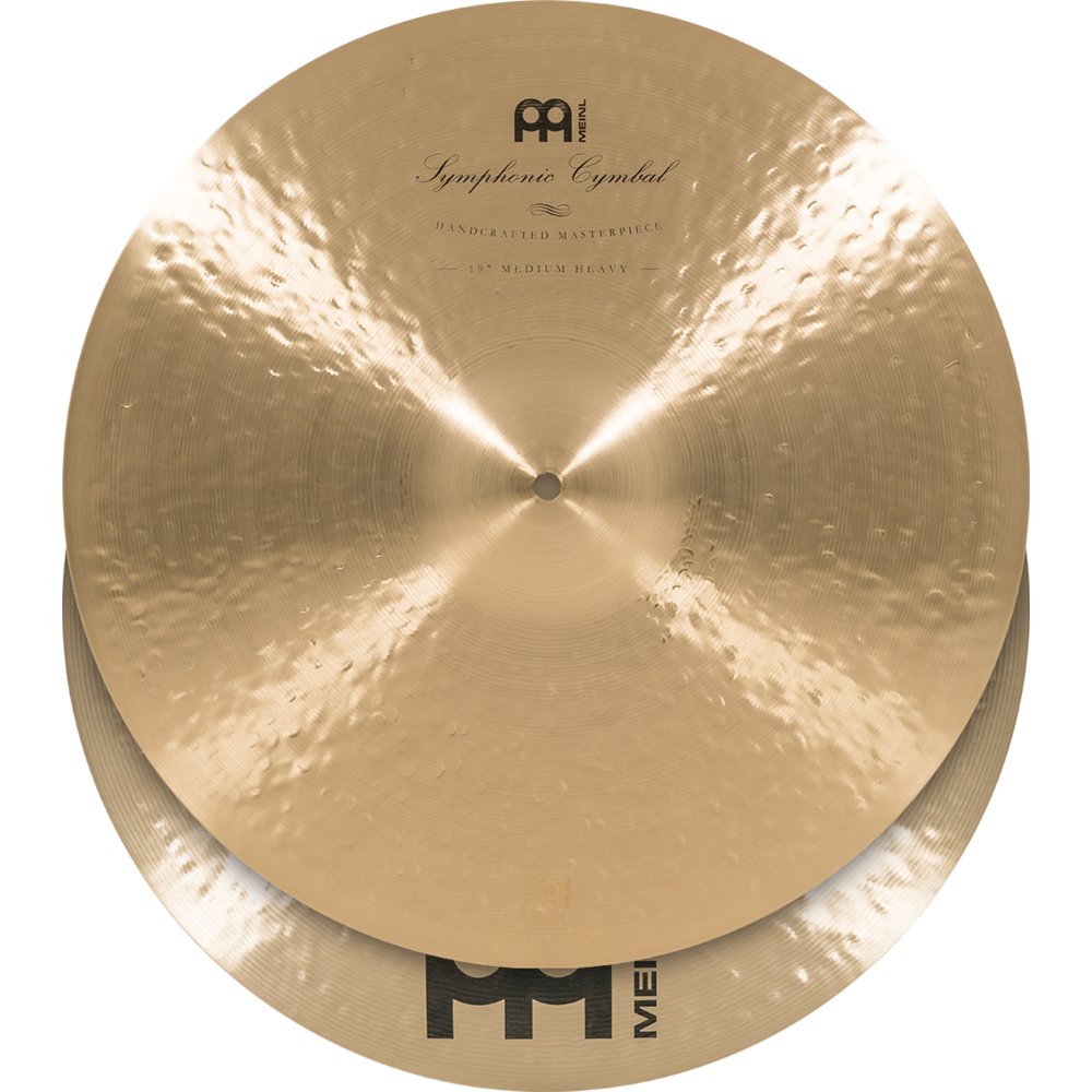 Meinl 19" Symphonic Medium Heavy Cymbal Pair - Image 7