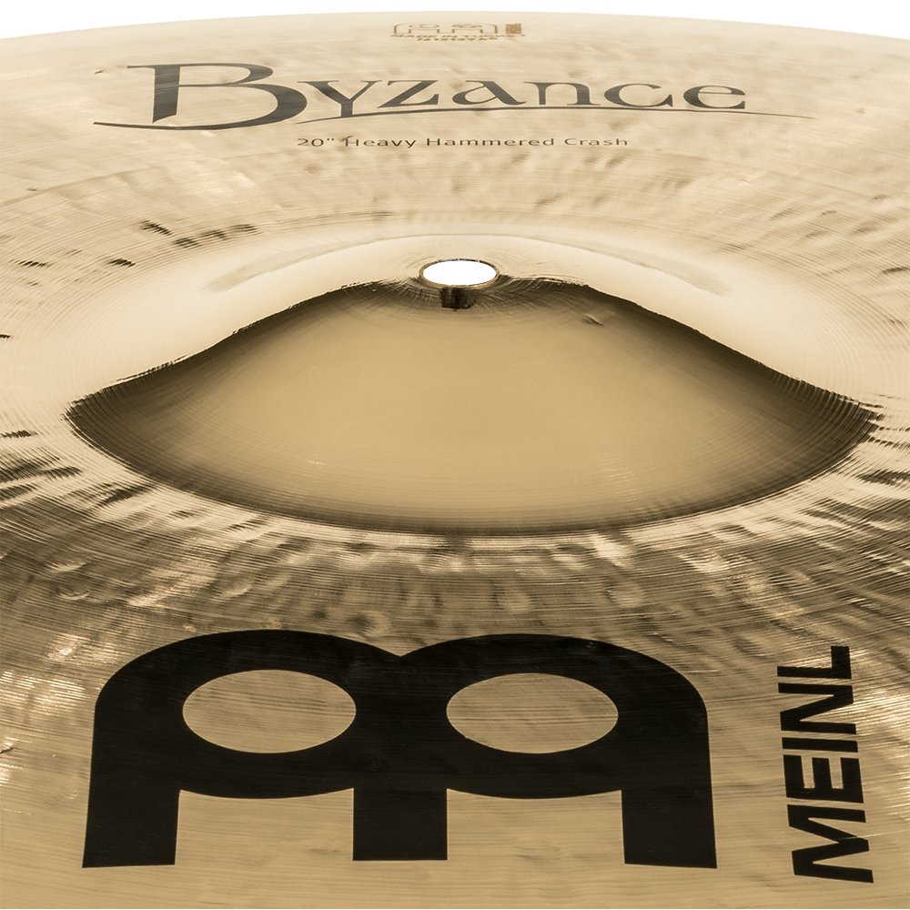Meinl 20" Byzance Brilliant Heavy Hammered Crash Cymbal - Image 3