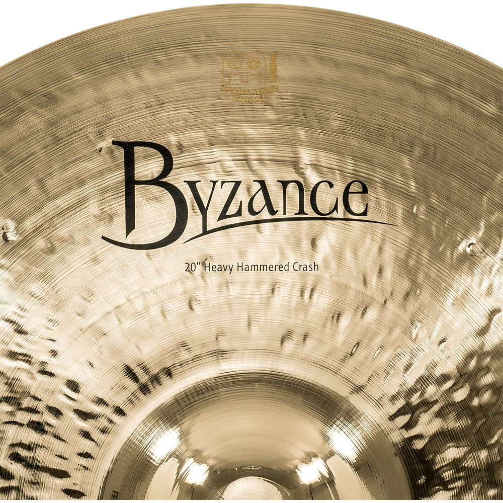 Meinl 20" Byzance Brilliant Heavy Hammered Crash Cymbal - Image 5