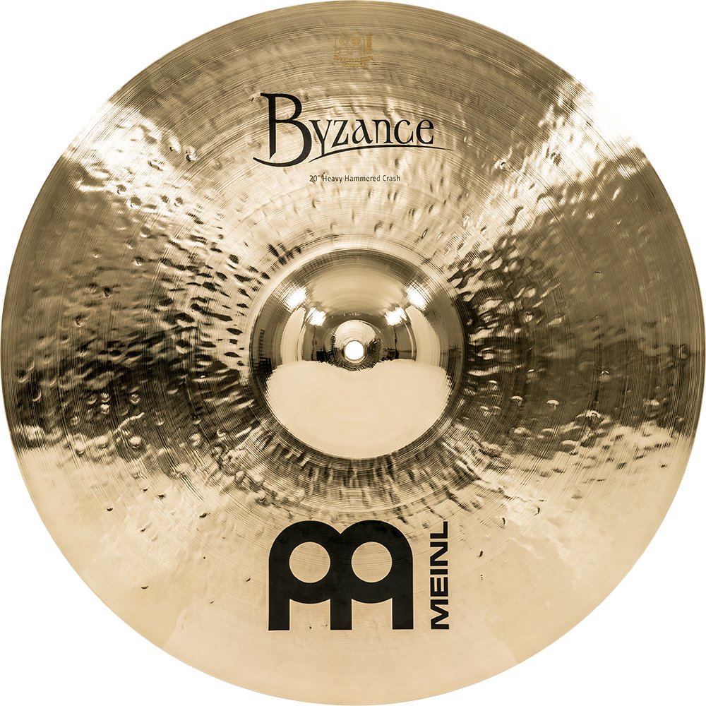 Meinl 20" Byzance Brilliant Heavy Hammered Crash Cymbal - Image 6